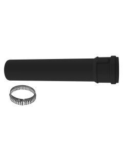 DURAVENT 3PPS-12BC 12" PolyPro Pipe Length UV Black