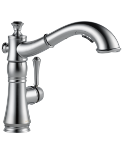 DELTA 4197-AR-DST Cassidy: SingleHa Single Handle Pull-Out Kitchen Faucet
