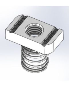 EMPIRE 8100Z0038 3/8 UNISTRUT NUTS WITH SPRING SAME AS ANVIL