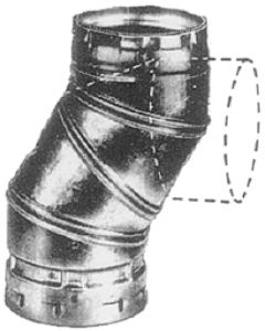 AMERI-VENT 3EAL   3" ADJ "L" OFFSET
