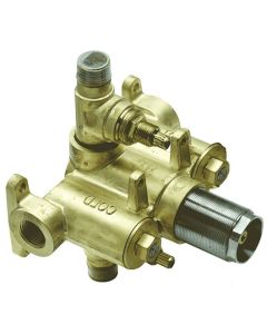 CALIFORNIA TH52-R 1/2" Thermostatic w/dual integral vol controls
