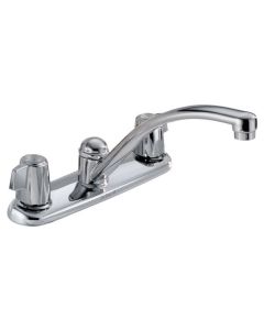DELTA 2100LF Classic: Two HandleKit Handle Kitchen Faucet