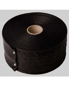 DIVERSITECH 710-102 PLASTIC DUCT STRAP 3IN X 100 YARDS BLACK WOVEN POLYPROPYLENE