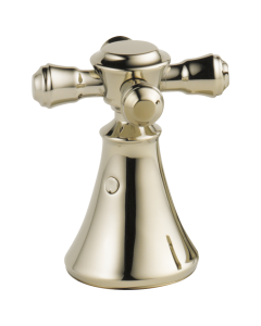 DELTA H295PN Cassidy: Two CrossBath Faucet / Bidet Handle Kit