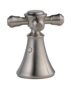 DELTA H295SS Cassidy: Two CrossBath Faucet / Bidet Handle Kit