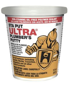 HERC 25-171 14 OZ STA PUTTY "ULTRA NON-STAIN"