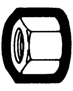 COMPRESSION 1/4OD NUT 61-4