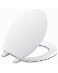 KOHLER K4775-0 BREVIA Q2 ADVANTAGE R PB TOILET SEAT ROUND PB
