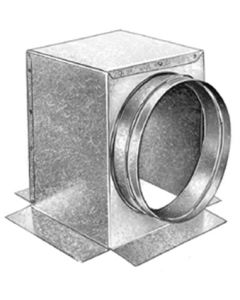 SNAPPY 1001-108 Diff Box 10x10-8" Side Outlt