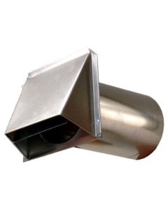 SNAPPY 500-8G Dryer Vent 8" Galv w/Dmpr