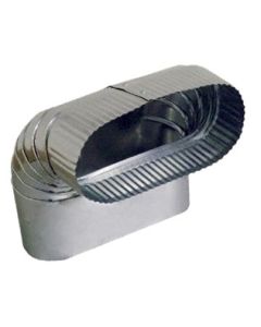 SNAPPY 6033-8 Oval Elbow 8" 90 Deg Vert