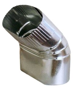 SNAPPY 6034-8 Oval Angle 8" 45 Deg Vert