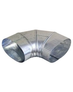 SNAPPY 6035-8 Oval Elbow 8" 90 Deg Flat