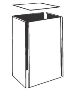 SNAPPY 99U202036 Plenum 20x20x36 w/top