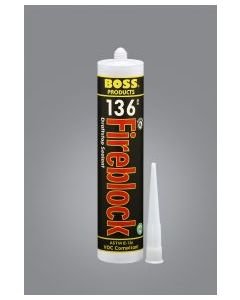 BOSS 13605 136 10 OZ RED DRAFTSTOP SEALANT