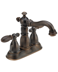 DELTA 2555-RBMPU-DST Victorian: Two OLD # 2555-LFRB-216RB Victorian: Two Handle Centerset Lavatory Faucet