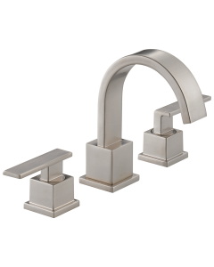 DELTA 3553LF-SS Vero: Two HandleWid Handle Widespread Lavatory Faucet