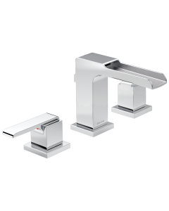 DELTA 3568LF-MPU Ara: Two HandleWid Widespread Lavatory Faucet With Channel Spout