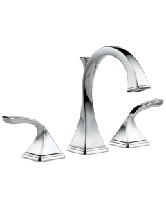 BRIZO 65330LF-PC Virage: Two Handle Widespread Lavatory Faucet