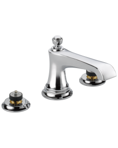 BRIZO 65360LF-PCLHP Rook: Two Handle Widespread Lavatory Faucet