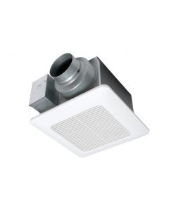 PANASONIC FV-0511VQ1        WHISPER CEILING DC FAN ONLY 110-CFM DUCT 4" AND 6"