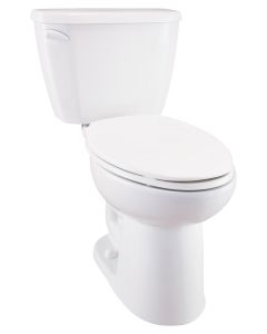 GERBER HE-21-519-0  VIPER WHITE COMPACT ELONGATED T/B