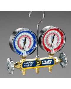 YELLOW JACKET 42044 Heat Pump Manifold with 60" Hoses