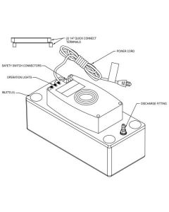 ZOELLER 521-0006 M521 115V/1.9Amps/Condensate Pump W/Alarm Terminal/cULus *  OLD NUMBER  520-0001